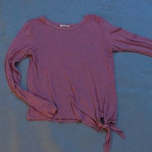 Soft, comfortable salmon color blouse teen